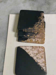 Ensemble de sous-verres en résine naturelle de qualité supérieure, faits à la main, articles de table et décoration intérieure haut de gamme à prix compétitif - Product Image 6