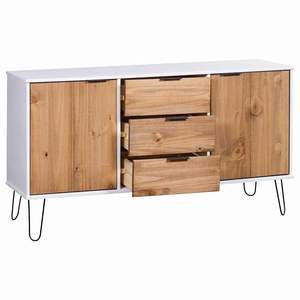 Aparador de Madera de Pino Macizo de Nueva York, 51.42 x 16.93 x 28.98 pulgadas - Product Image 2