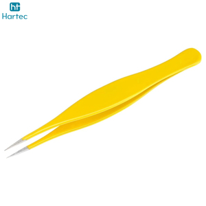 Ultra-Fine Pointed Tip Highest Quality Precision Tweezers, Stainless Steel Material Grafted Eyelash Extension Tweezers - Product Image 2