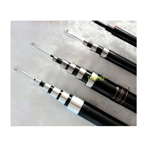 Poteau télescopique en fibre de verre personnalisé robuste de 7 m à 18 m - Product Image 1