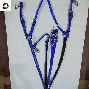 Yumfeel — harnais à col réglable en PVC, excellente qualité, motif cheval, en inde, prix en gros - Product Image 2