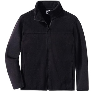Chaqueta de Forro Polar Elástica y Transpirable de Gran Tamaño en Color Azul Marino, Chaqueta de Invierno para Correr y Hacer Ejercicio - Product Image 3