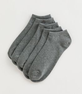 <b>Brown</b> Crew Sporty Solid Arch Support Sports <b>Socks</b> Knitted Cotton Blend Breathable Ribbed for Daily Casual Cycling Training - Product Image 5