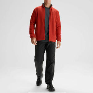 2026 New Design Mens Breathable Polar Fleece Jacket High Quality Custom Winter Outdoor Stand Collar Zipper Closure Front OEM - Product Image 1
