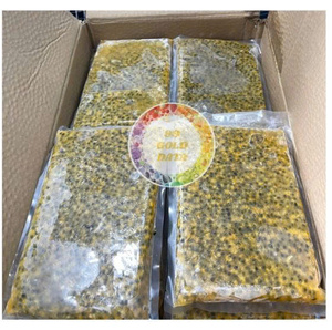 เนื้อเสาวรสที่มีเมล็ดแช่แข็งจากผลไม้สีเหลืองสดสำหรับตลาดส่งออกและอุตสาหกรรมการทำอาหารจัดทำโดยข้อมูลทองคำ99รายการ - Product Image 6