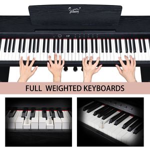 Pianoforte Digitale GDP 105 con 88 Tasti Pesati Standard, Tastiera a Martelli, Triplo Pedale, Cuffie, Adattatore di Alimentazione e Supporto per Pianoforte - Product Image 3