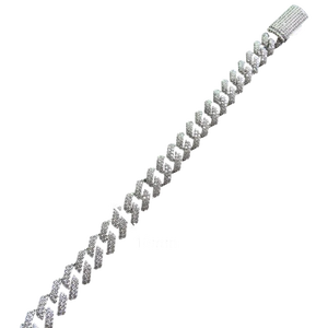 10mm 7inch Iced VVS Clarity Moissanite Cuban Link Hip Hop <b>Bracelet</b> 925 Sterling <b>Silver</b> Men Luxury Party GRA Certified Gold - Product Image 1