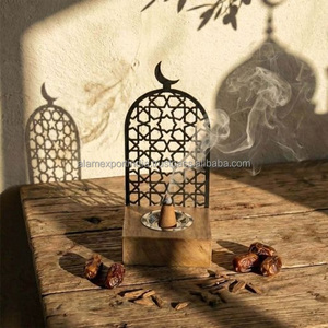 Porta Incienso Decorativo con Efecto de Humo en Cascada y Acabado de Madera Natural para un Ambiente Tranquilo - Product Image 5