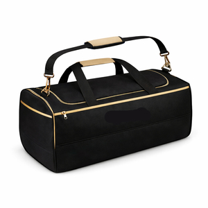 Luxury PU Leather Eco-friendly High Quality Shoulder Duffel <b>Bag</b> Gym Travel <b>Bag</b> 30-40L Custom Logo OEM Manufacturer High Quality - Product Image 1