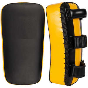 Protector de Piernas de Taekwondo de Primera Calidad, Protector de Patadas para Kickboxing y Muay Thai con Respaldo Antideslizante para Entrenamiento, Protector de Patadas de PU para Deportes - Product Image 2