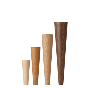 Patas de Muebles de Madera Duraderas, Patas de Soporte para Sofá de Madera Dura de Alta Calidad para Aplicaciones en Sofás, Sillas, Gabinetes y Bancos - Product Image 2