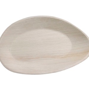 Vaisselle jetable rectangulaire en feuilles de palmier Areca naturelles, biodégradable, compostable et écologique pour les fêtes - Product Image 6