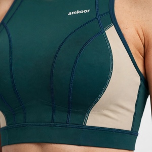 Sujetador deportivo tipo racerback para mujer, color personalizado, sin aros, transpirable, sin costuras, copa completa, deportivo, para todas las estaciones, lavable a máquina - Product Image 6