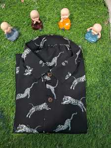 Camisa Casual con Estampado Crepé para Hombre – Tela Ligera y Elegante (M, L, XL, XXL) - Product Image 6