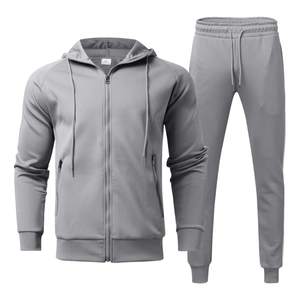 Pantalon de survêtement unisexe gris uni respirant et léger avec bande latérale blanche et cordon de serrage – Style streetwear décontracté - Product Image 1