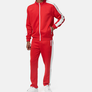 Conjunto Deportivo de Invierno para Hombre al por Mayor: Chaqueta y Pantalones Ligeros con Cremallera Completa, Estampado Personalizado para Correr, Gimnasio y Entrenamiento Físico - Product Image 1