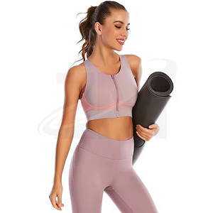 Sujetador deportivo de alta sujeción para entrenamiento intenso con cierre frontal, sujetador deportivo personalizado para hombre, en oferta, para mujer - Product Image 5