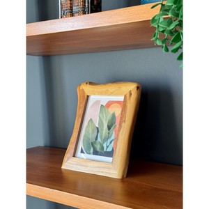 On sale Handmade Natural Wood Rectangular Mirror Picture <b>Frame</b> Rustic Tabletop Horizontal Orientation - Product Image 3