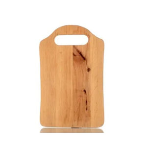 Planche à découper en bois d'acacia de qualité supérieure, durable, multi-usages, pour hacher et servir, avec poignée, écologique, pour aliments - Product Image 2