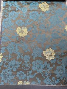 100% tela de satén Jacquard de poliéster ultrasuave de secado rápido transpirable hilo especial metálico Abaya para niñas 1279 B Series prenda - Product Image 4