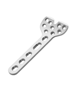 Plaque en Y orthopédique pour humérus distal en acier inoxydable et titane, certifiée CE, pour instrument chirurgical de fracture supracondylienne - Product Image 5