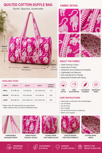 Mochila de Viaje y Gimnasio para Mujer, de Algodón con Estampado Animal, Acolchada, con Cierre y Correa Ajustable, Capacidad de 36-55L, para Oficina, Escuela y Viajes - Product Image 4