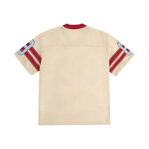 <b>Mesh</b> Football Jersey V Neck <b>Sparkly</b> Number Print Streetwear Sports <b>Top</b> OEM Breathable V-Neck Full Sublimation Team Uniform - Product Image 5