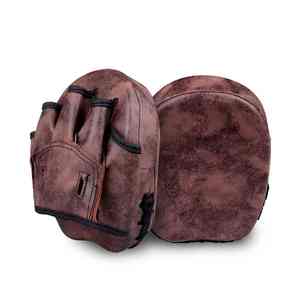 Pads d'entraînement en cuir doux et légers avec évacuation de l'humidité pour la pratique de la boxe - Personnalisables - Product Image 1