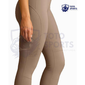 Tissu respirant, coupe ajustée confortable, toucher doux, meilleur fournisseur, longue durée de vie, élastique, logo personnalisé, leggings taille haute pour femmes - Product Image 2