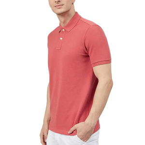 Polo à manches courtes pour homme, couleur unie, coupe classique, en coton piqué, respirant, design décontracté - Product Image 6