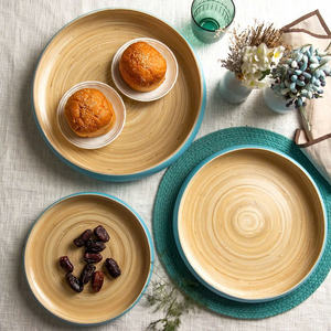 Assiettes en bambou naturel ECO2GO VIETNAM à prix abordable – Modèle ECO2GO BAMBOO PLATES pour mariages, plusieurs couleurs, tailles et designs - Product Image 3
