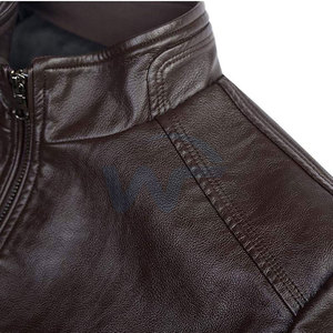 Chaqueta de Cuero Personalizable de Alta Calidad con Logotipo Frontal, Ecológica y Transpirable para Invierno - Product Image 4