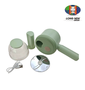 เครื่องบดสับอาหารไฟฟ้า LONGNEW สำหรับใช้ในครัวเรือน – เครื่องตัดผักขนาดเล็กทำจากพลาสติกทนทาน สำหรับกระเทียม เนื้อสัตว์ หัวหอม และการเตรียมอาหาร - Product Image 4