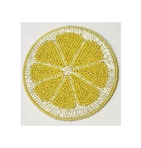 Sous-verres perlés décoratifs, sous-verres de table brodés à la main, sous-verres perlés décoratifs - Product Image 2