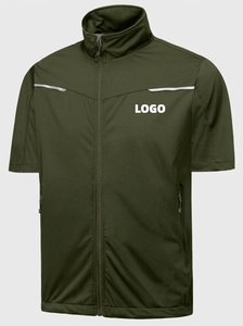 Chaqueta de Invierno para Hombre, Forrada de Forro Polar, Cortavientos, con 10% Spandex, Cuello Alto, Tallas Grandes, Deportiva - Product Image 4