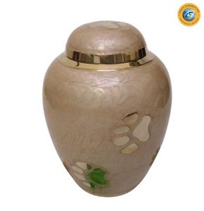 Linea Exports Inc Funeral Cremation Brass <b>Cat</b> and Dog <b>Urns</b> Funeral Pet Memorial <b>Urns</b> - Product Image 1