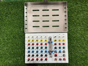 Juego de 58 Piezas de Brocas Guiadas para Implantes Dentales, Kit de Posicionamiento y Guía Universal para Implantes Dentales, Kit Quirúrgico de Implantes Dentales de Primera Calidad - Product Image 1