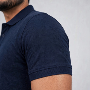 Anti-Wrinkle Knitted Cotton Slim Fit <b>Half</b> Sleeve Casual <b>Shirt</b> with Pocket Breathable Fabric for Men - Product Image 4