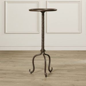 Elegante Mesa Auxiliar de Metal con Acabado Dorado, Compacta, para Decoración de Hogar, Oficina, Salón, Dormitorio y Hostelería - Product Image 5