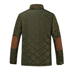 Blouson matelassé élégant pour homme avec poches, fermeture éclair, manches longues, chaud, idéal pour la ville et les sorties – Veste matelassée pour homme - Product Image 2