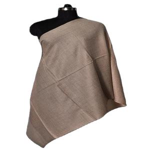 ผ้าคลุมไหล่แจ็คการ์ดขนสัตว์100% ทำมือน้ำหนักเบาสบายๆสำหรับฤดูหนาวผ้าฝ้ายพิมพ์ลายมีหลายสี - Product Image 2