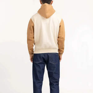 Sudadera con capucha personalizada con logo para unisex, venta al por mayor, ropa urbana, chaqueta con capucha extragrande para hombre, personalizable. - Product Image 2