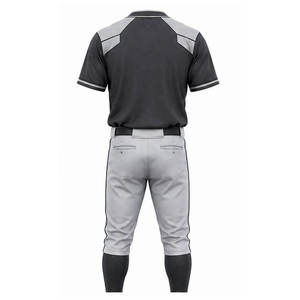 Uniforme de Béisbol Personalizado para Hombre, Jersey con Botones y Pantalones a Juego, Ropa Deportiva Ligera para Entrenamiento y Juegos - Product Image 2