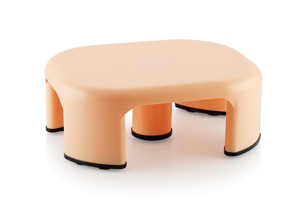 Modern Plastic <b>Stool</b> for <b>Bathroom</b> and Home Use Lightweight Minimalist Design - Product Image 3