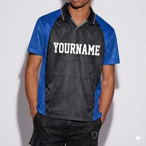 Uniformes de Fútbol Personalizados al por Mayor, Camisetas de Fútbol Transpirables de Malla con Diseño de Nombre de Equipo, Camisetas de Fútbol Sublimadas - Product Image 4