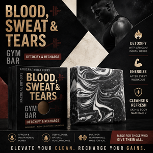 Blood Sweat and Tears Fitness Body Soap Bar for Sweat Dirt and Odor Cleansing Post <b>Exercise</b> OEM Private Label Manufacturer - Product Image 6