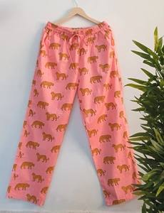 Pantalones de Pijama de Algodón con Estampado Animal al por Mayor – Pantalones de Descanso con Cintura Elástica Estampada, Suaves y Cómodos - Product Image 6