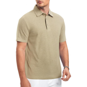 Polo de Alta Calidad para Hombre, Manga Corta, Algodón Transpirable, Bordado, Estilo Casual, Camiseta de Golf para Hombre - Product Image 2