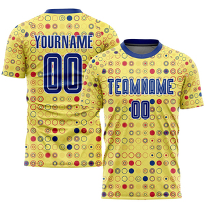 Maillots de football personnalisés vierges, uniformes de football rouges et blancs pour équipes - Product Image 6