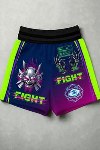 Shorts de boxe légers en tissu polyester, design personnalisé, impression, broderie du logo, respirant, entraînement, taille personnalisée - Product Image 6